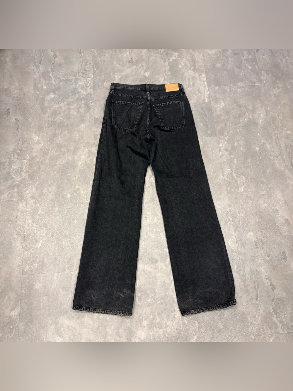 CITIZENS OF HUMANITY COH Annina High Waist Relaxed Wide Leg Jeans Black Sz 26 - Picture 6 of 16
